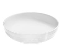 STAUB Stoneware Ramekins Ceramic 11.5-inch Shallow Serving Bowl-White