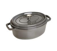 ????(Staub) ???? ???? Two-Handled Pot 33cm 02 Gray