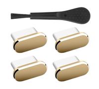 Staub USB C Protection Conchos | 5-in-1 Dust Protection Plug for Type-C Data Connection and USB Charging Connection with Brush | Compatible Dust Protection Plugs