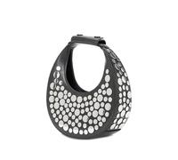 STAUD Goodnight Moon studded shoulder bag - Black One Size