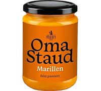 STAUD’S Wien Oma Staud Finely Sieved Apricots 225g (7.94 Oz) - Grandma Staud Apricot Jam - Made in Austria