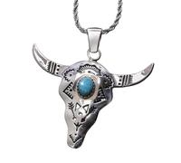 Stauer Take No Bull Turquoise Pendant