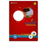 Staufen Green notebook - DIN A4, type 28 ruling (5 mm squared with margin lines)