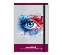 Staufen Lumart Watercolour Book - 20 Sheets 300gsm Paper Drawing Pad Textured DIN A5 for Children and Adults