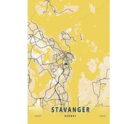 Stavanger Norway: 6x9 Lined Journal | Memory Book | Travel Journal | Diary To Record Your Thoughts | Graduation Gift | Teacher Gifts | Black and ... People Who Love To Travel | Stavanger Norway