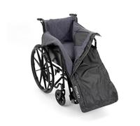 Staveley Waterproof Fleece-Lined Wheelchair Leg Cover & Blanket - Warm Cosy Mobility Leg Warmer, Windproof Universal Fit for Manual & Electric Wheelchairs