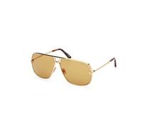 Stavros Sunglasses - unisex - Tom Ford - Sunglasses - Yellow - 63 MM - Accessories 63 MM