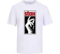 STAX Memphis Tennessee Records Booker T-Shirt Unisex Men Tee Size XL White