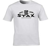 STAX Records Retro Label Men's T Shirt White