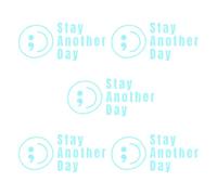 Stay Another Day Car Stickers Mental Health Awareness Car Decal for Vehicles and Electronics with Strong Adhesive Stay Another Day Stickers