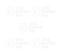 Stay Another Day Car Stickers Mental Health Awareness Car Decal with Long Lasting Adhesive Waterproof PVC Decal Decoration Stickers Accessories