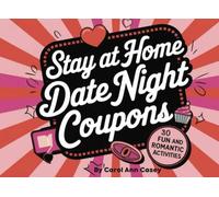 Stay At Home Date Night Coupons: 30 Fun and Romantic Activities Coupon Book Love Coupons for Boyfriend or Husband Wife or Girlfriend Him or Her Perfect for Valentine’s Day Anniversary Birthday Gift