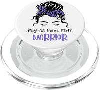 Stay At Home Mom Warrior Design For Staying Home Mama PopSockets PopGrip for MagSafe