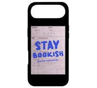 Stay Bookish Library Card Read Past Bedtime Case for iPhone Air