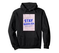 Stay Bookish Library Card Read Past Bedtime Pullover Hoodie