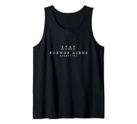 Stay Buenos Aires - Argentina Coordinates Souvenir Tank Top