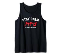 Stay Calm Ill Handle Twists Contortionist Contortion Yoga Tank Top