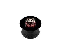Stay Calm It's Just a Little Tachy Cardiac Nurse PopSockets Adhesive PopGrip