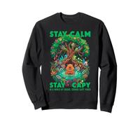 Stay Capy Capybara Zen Forest Nature Meditation Sweatshirt