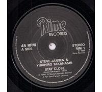 STAY CLOSE 7 INCH (7" VINYL 45) UK RIME 1986