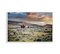 'Stay Close Horses'| Framed Giclee Art