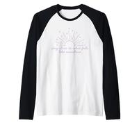 Stay Close to What Feels Like Sunshine Motivational Tee Raglan Baseball Tee