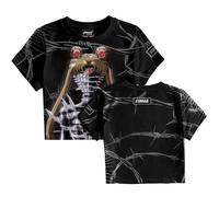 Stay Cold Apparel Moon Maiden (custom) - Cropped T-shirt (200GSM) T-Shirt black XL