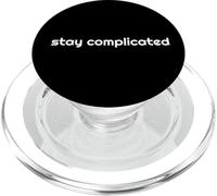 Stay Complicated Simple But Complex PopSockets PopGrip for MagSafe