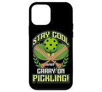Stay Cool and Carry-On Pickling! Pickleball Case for iPhone 12 mini