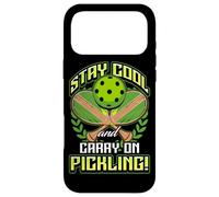 Stay Cool and Carry-On Pickling! Pickleball Case for iPhone 17 Pro Max