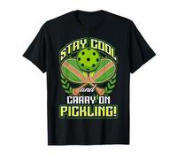 Stay Cool and Carry-On Pickling! Pickleball T-Shirt