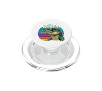 Stay Cool Crocodile Crocodile Stuff | Retro Crocodile PopSockets PopGrip for MagSafe