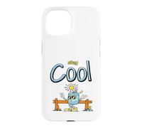 Stay Cool Funny Soda Can Cartoon Cute Summer Graphic Gift Te Case for iPhone 15