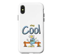 Stay Cool Funny Soda Can Cartoon Cute Summer Graphic Gift Te Case for iPhone X/XS
