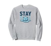 Stay Cool Melting Ice Cube Summer Refreshment Sweatshirt, Adult Unisex, Heather Grey, L