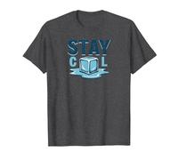Stay Cool Melting Ice Cube Summer Refreshment T-Shirt, Men, Dark Heather Grey, L