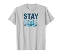 Stay Cool Melting Ice Cube Summer Refreshment T-Shirt, Men, Silver, L