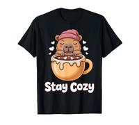 Stay Cozy for Coffee Lovers and Dreamers in Winter Chill T-Shirt