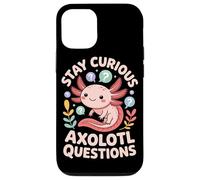 Stay Curious Axolotl Questions Case for iPhone 12/12 Pro