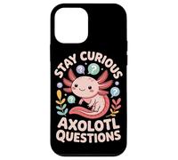 Stay Curious Axolotl Questions Case for iPhone 12 mini