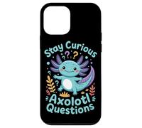 Stay Curious Axolotl Questions Case for iPhone 12 mini