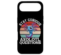 Stay Curious Axolotl Questions Case for iPhone Air
