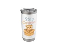 Stay Curious Box Ferret Stainless Steel Insulated Tumbler