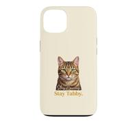 Stay Curious. Stay Tabby. Case for iPhone 13