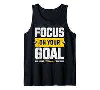 Stay Driven Focus On Your Goal Positive Mindset Graphic Tank Top