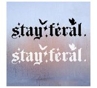 Stay Feral car Decals