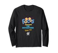 Stay Focused and Keep Your Eye On The Target Long Sleeve T-Shirt