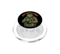 Stay Focused And Ribbit Frog Photography Hobbyist Humor PopSockets PopGrip for MagSafe