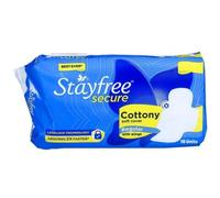Stay +free secure cottony soft cover regular with wings 18 pad pack of 1