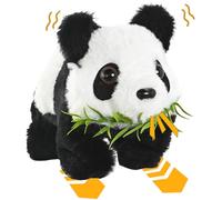 STAY GENT Interactive Walking Panda Plush Toy Age 3+ for Kids, Talking Nodding Wiggling Ears, Electronic Stuffed Gift for Christmas Birthday Kids +